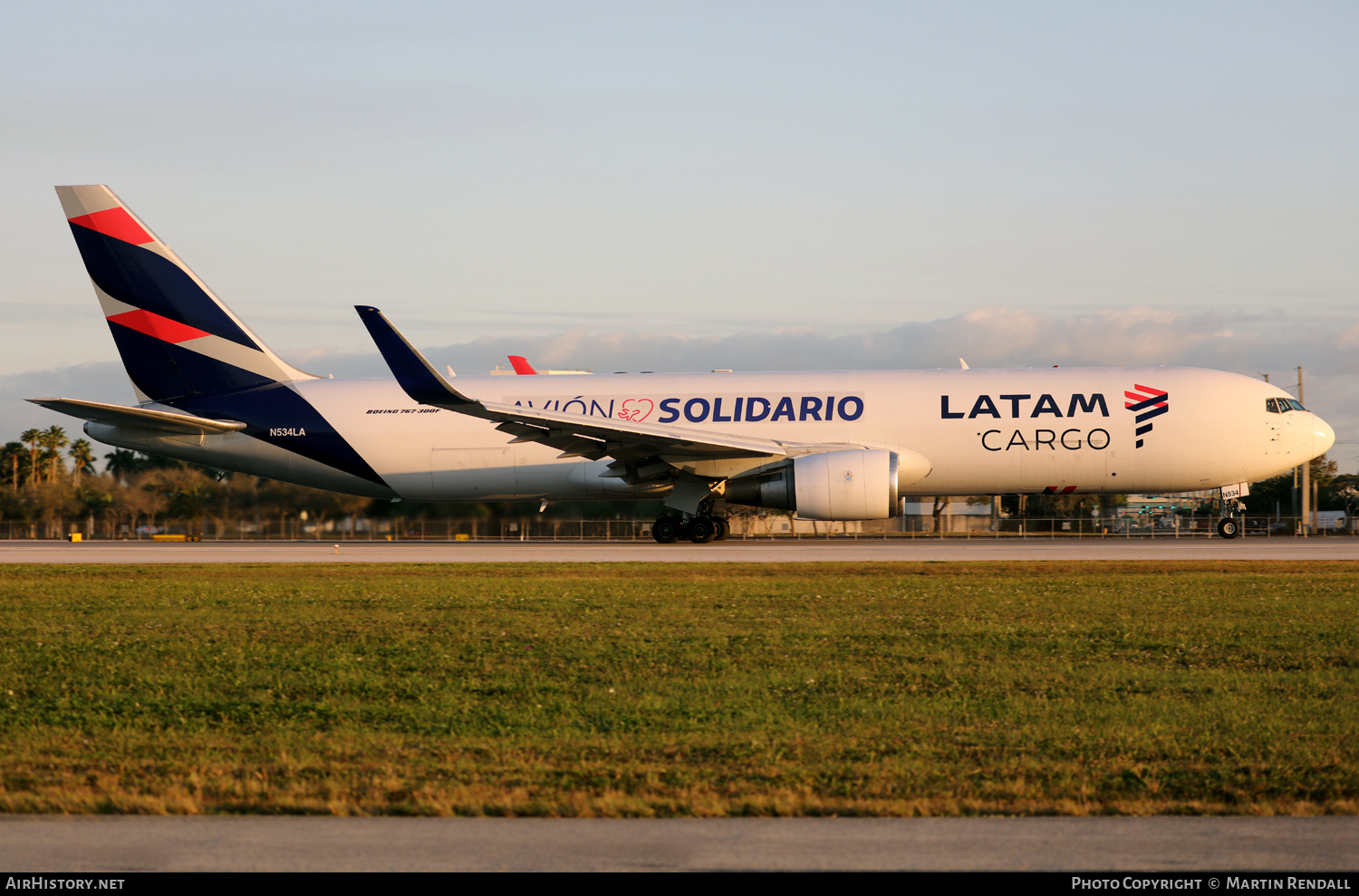 Aircraft Photo of N534LA | Boeing 767-316F/ER | LATAM Cargo | AirHistory.net #679802