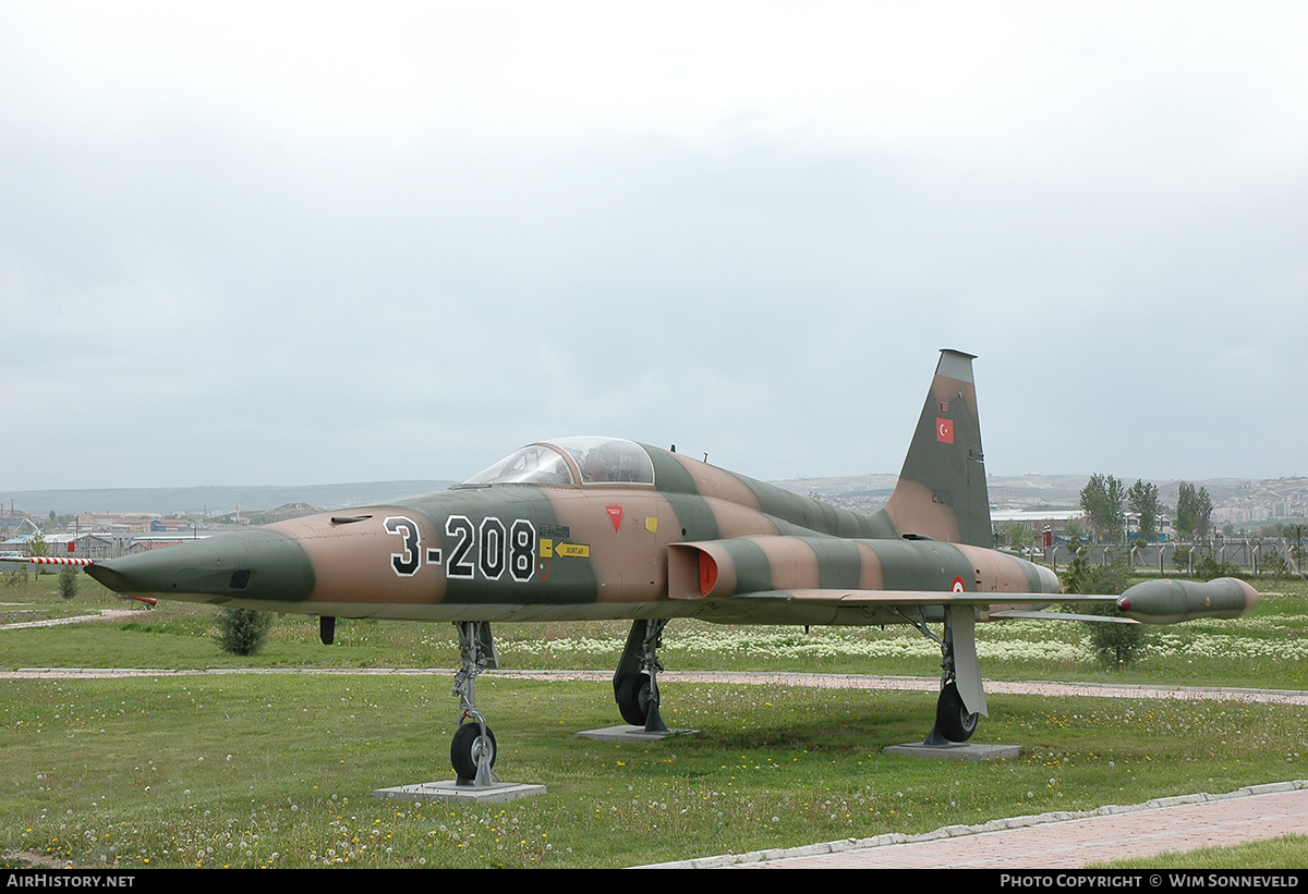 Aircraft Photo of 21208 | Northrop RF-5A Freedom Fighter | Turkey - Air Force | AirHistory.net #679806