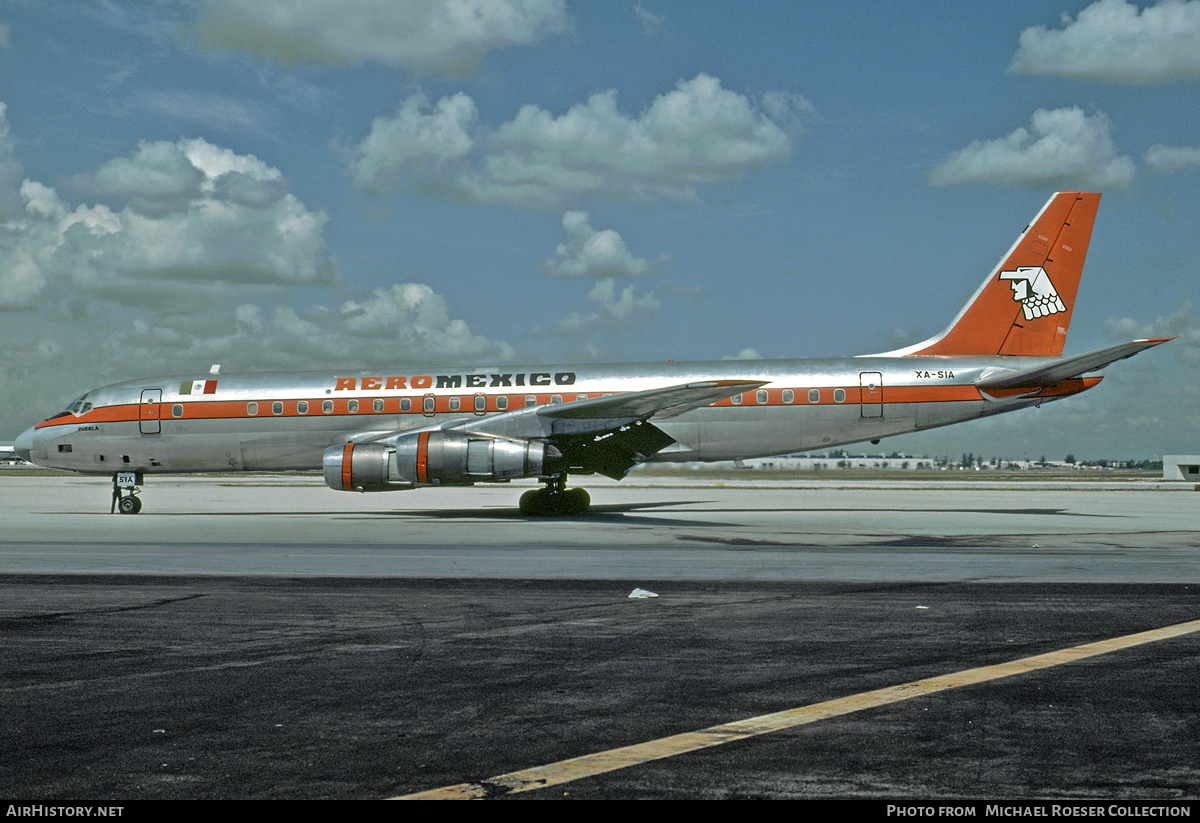 Aircraft Photo of XA-SIA | Douglas DC-8-51 | AeroMéxico | AirHistory.net #679818