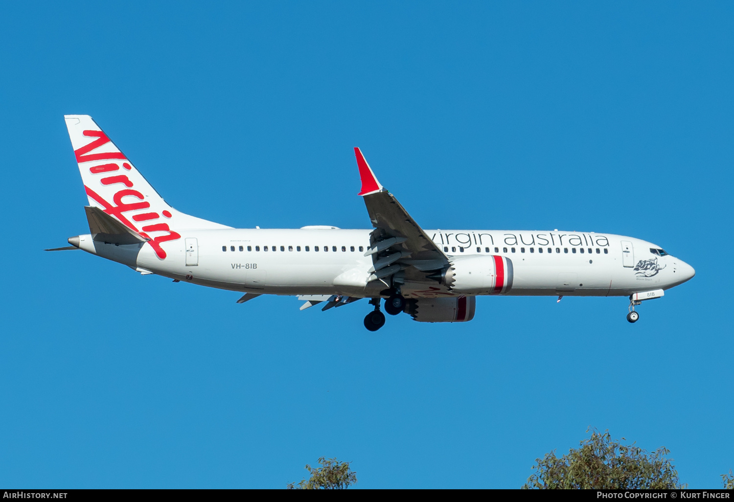 Aircraft Photo of VH-8IB | Boeing 737-8 Max 8 | Virgin Australia Airlines | AirHistory.net #679820