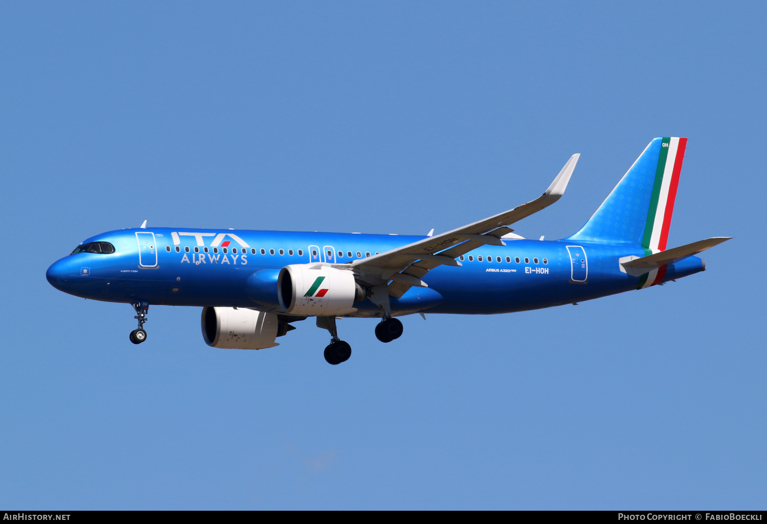 Aircraft Photo of EI-HOH | Airbus A320-272N | ITA Airways | AirHistory.net #679845