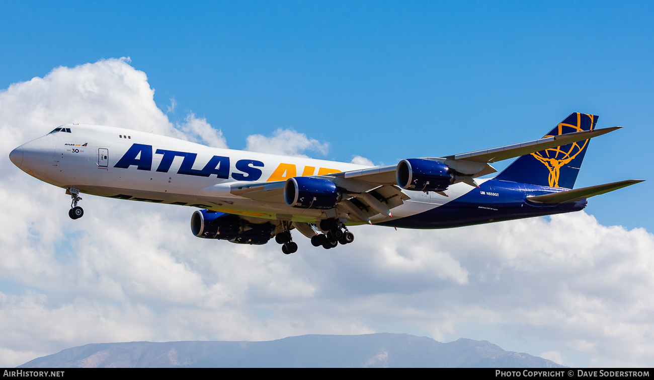 Aircraft Photo of N859GT | Boeing 747-87UF/SCD | Atlas Air | AirHistory.net #679861