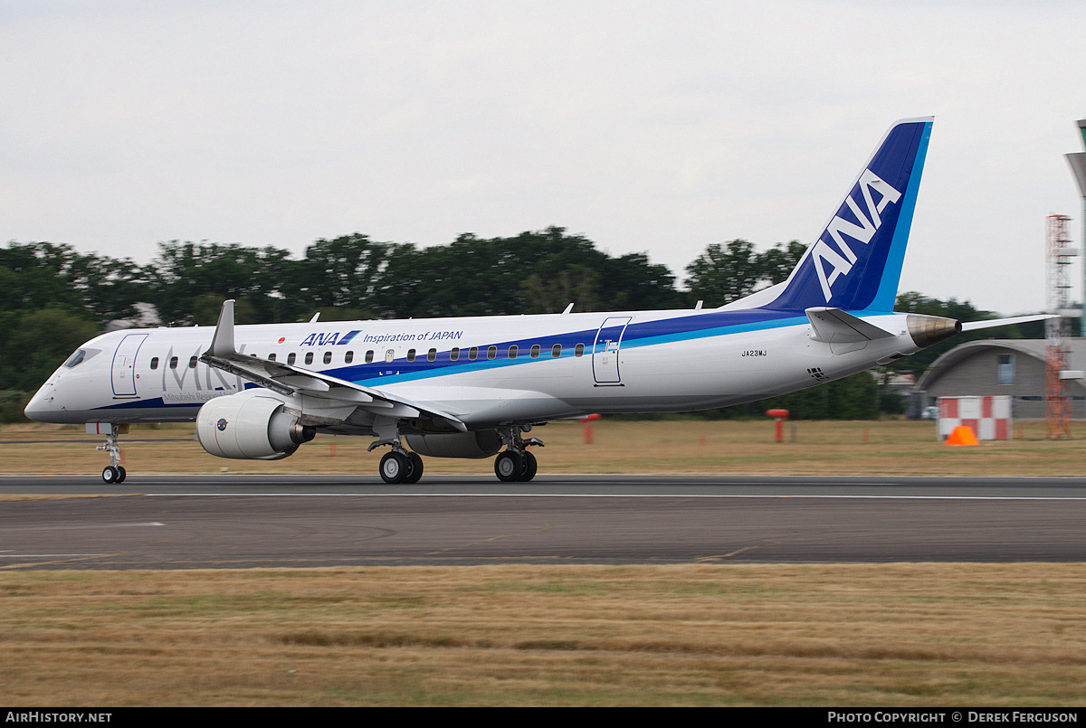 Aircraft Photo of JA23MJ | Mitsubishi MRJ-90STD | All Nippon Airways - ANA | AirHistory.net #679869