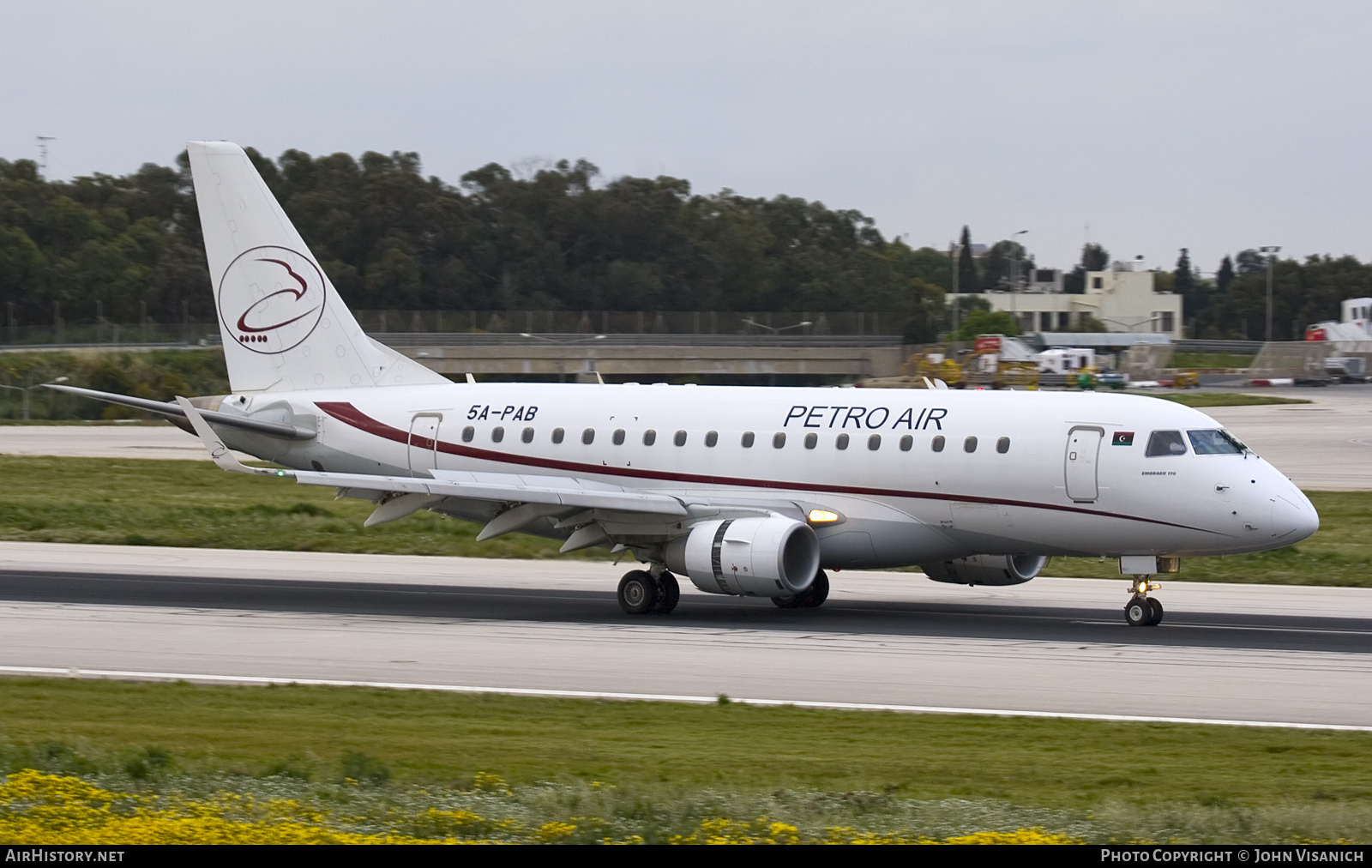 Aircraft Photo of 5A-PAB | Embraer 170LR (ERJ-170-100LR) | Petro Air | AirHistory.net #679872