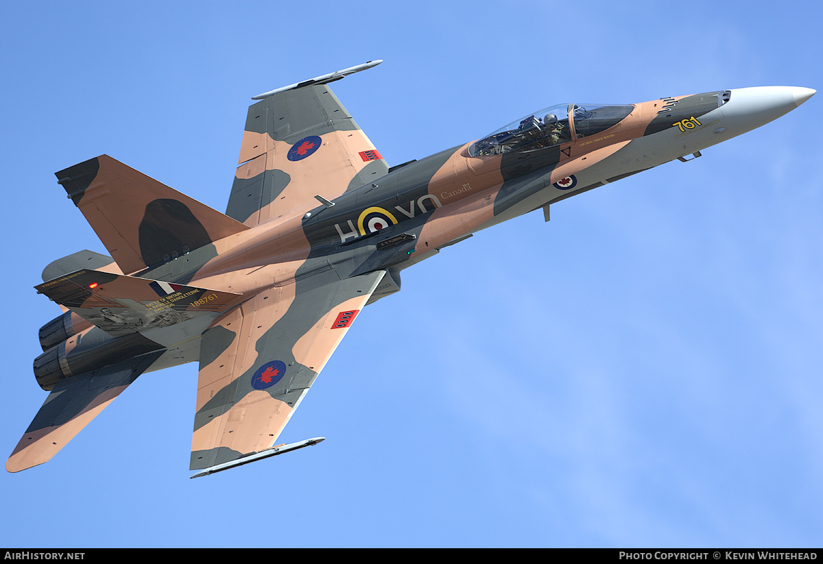 Aircraft Photo of 188761 | McDonnell Douglas CF-188 Hornet | Canada - Air Force | AirHistory.net #679879