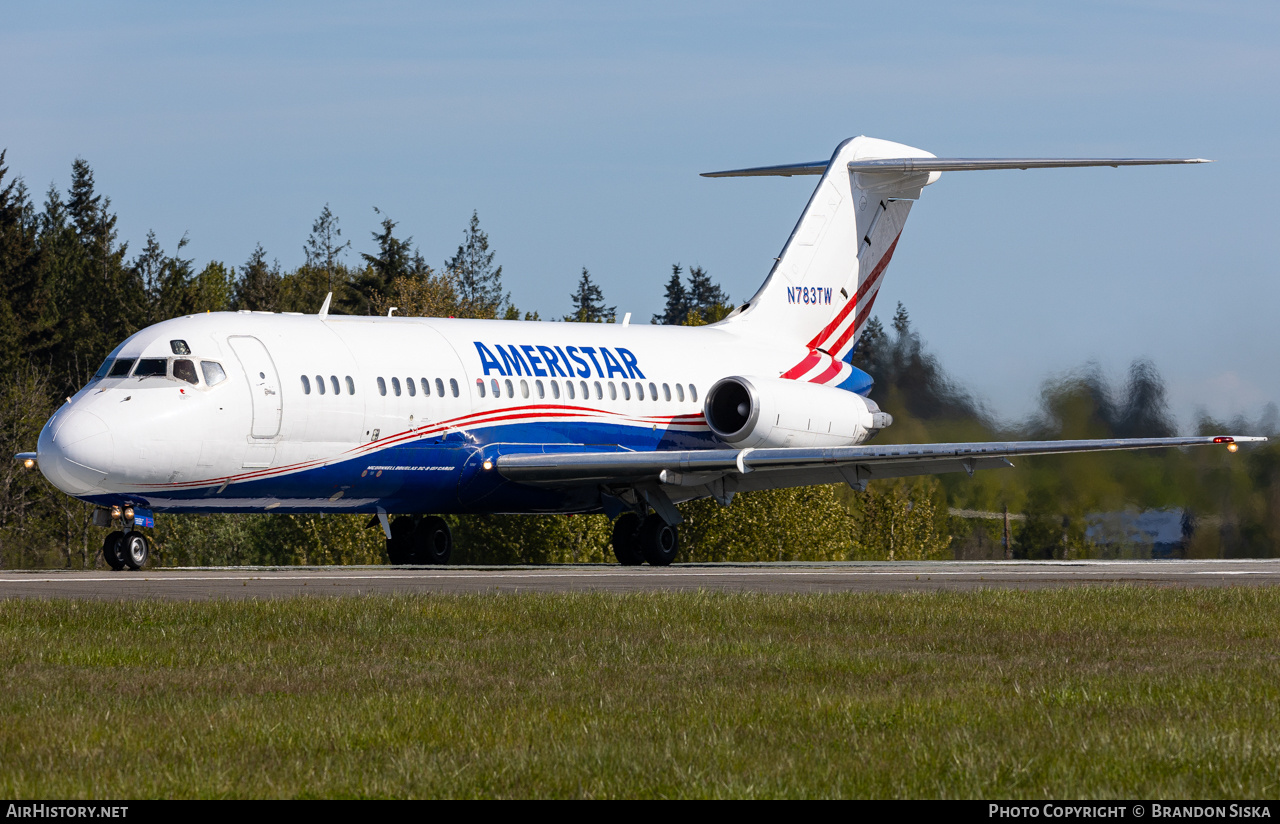 Aircraft Photo of N783TW | Douglas DC-9-15/F | Ameristar | AirHistory.net #679880
