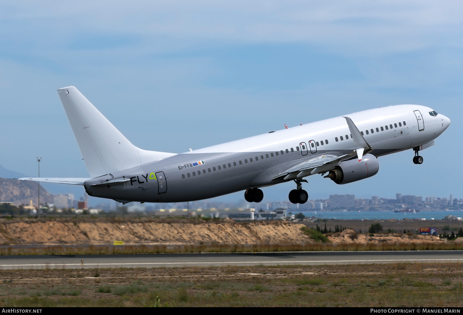 Aircraft Photo of EI-FFB | Boeing 737-8K5 | Fly4 Airlines | AirHistory.net #679892