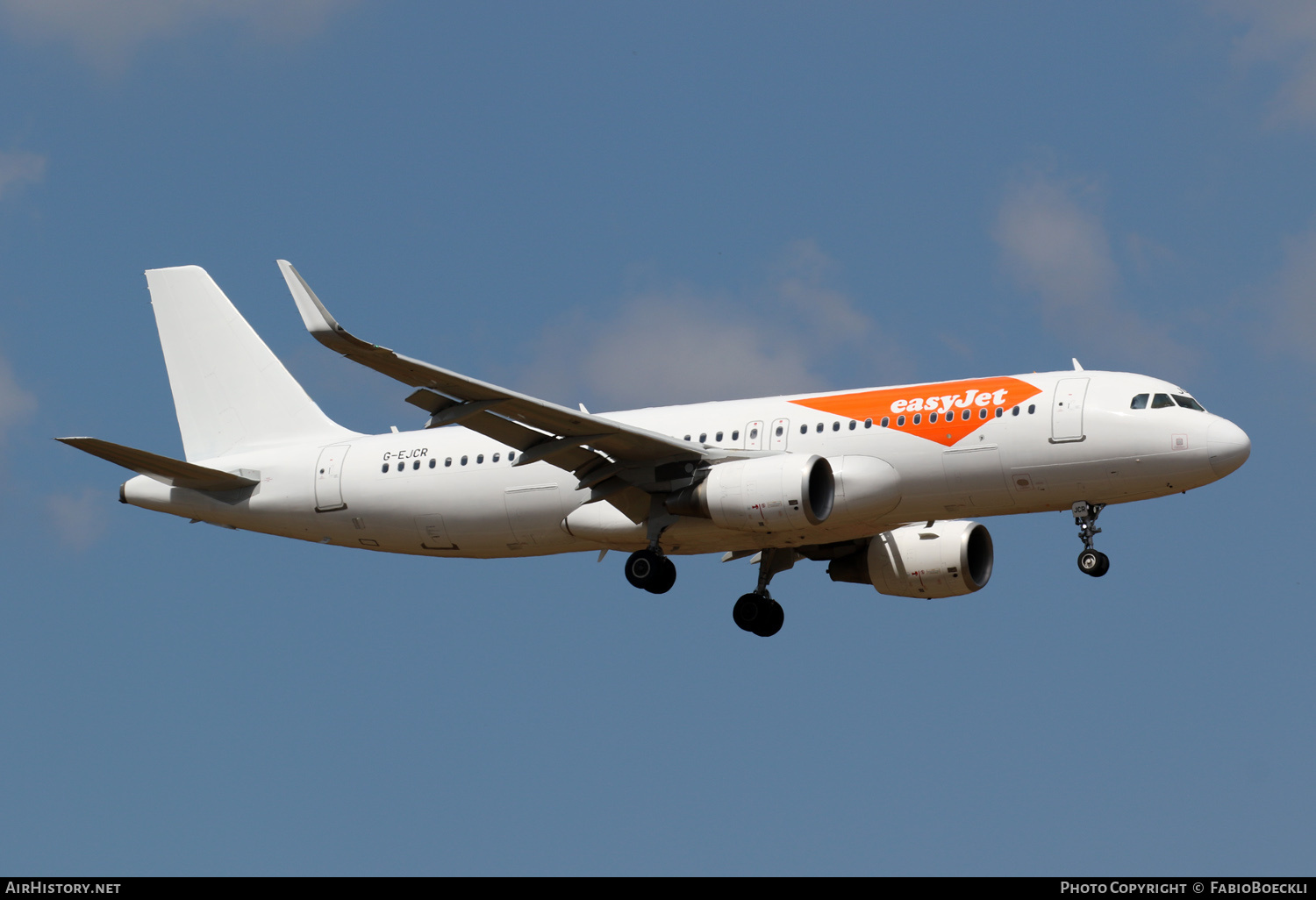 Aircraft Photo of G-EJCR | Airbus A320-214 | EasyJet | AirHistory.net #679901
