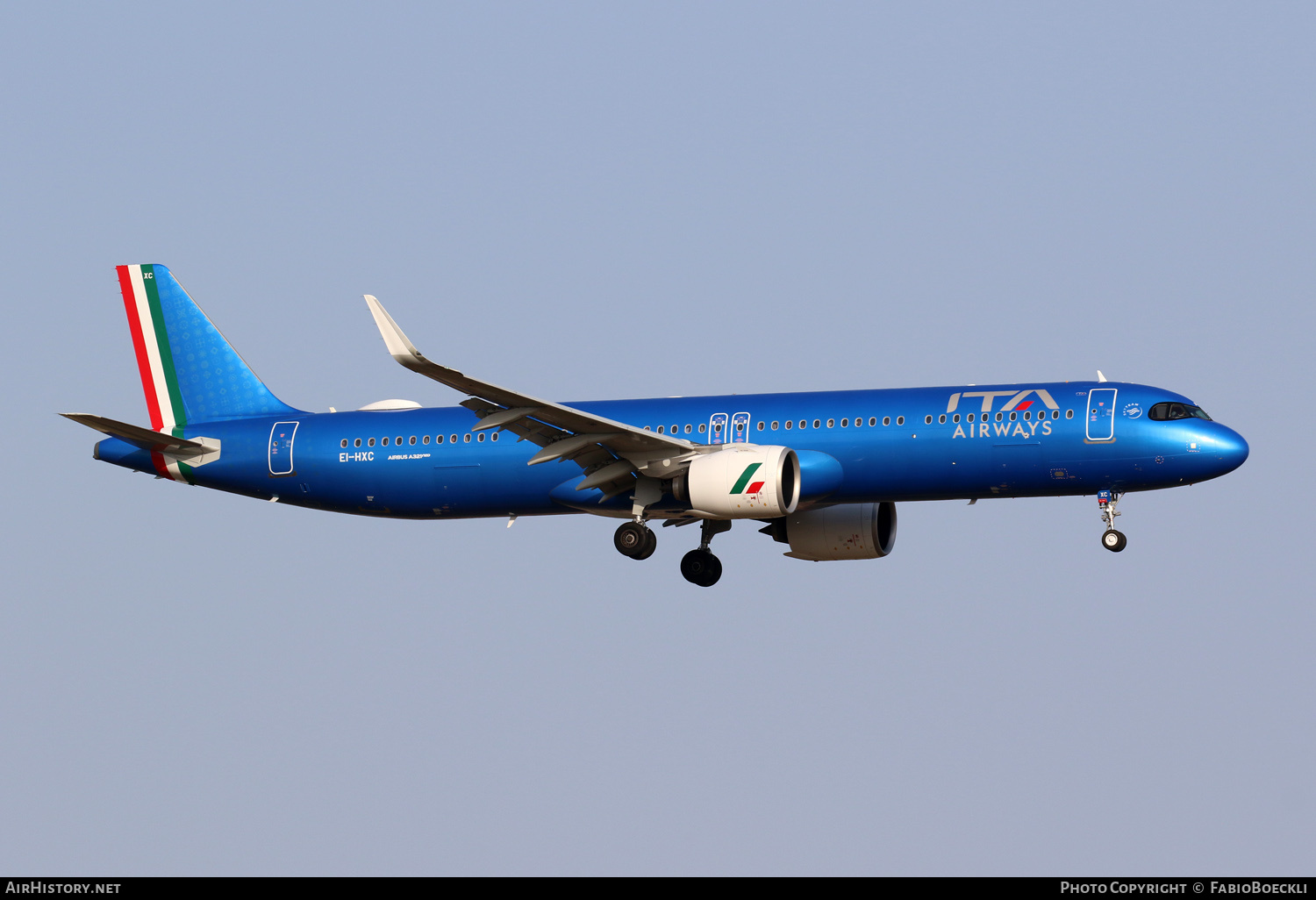 Aircraft Photo of EI-HXC | Airbus A321-271NX | ITA Airways | AirHistory.net #679902