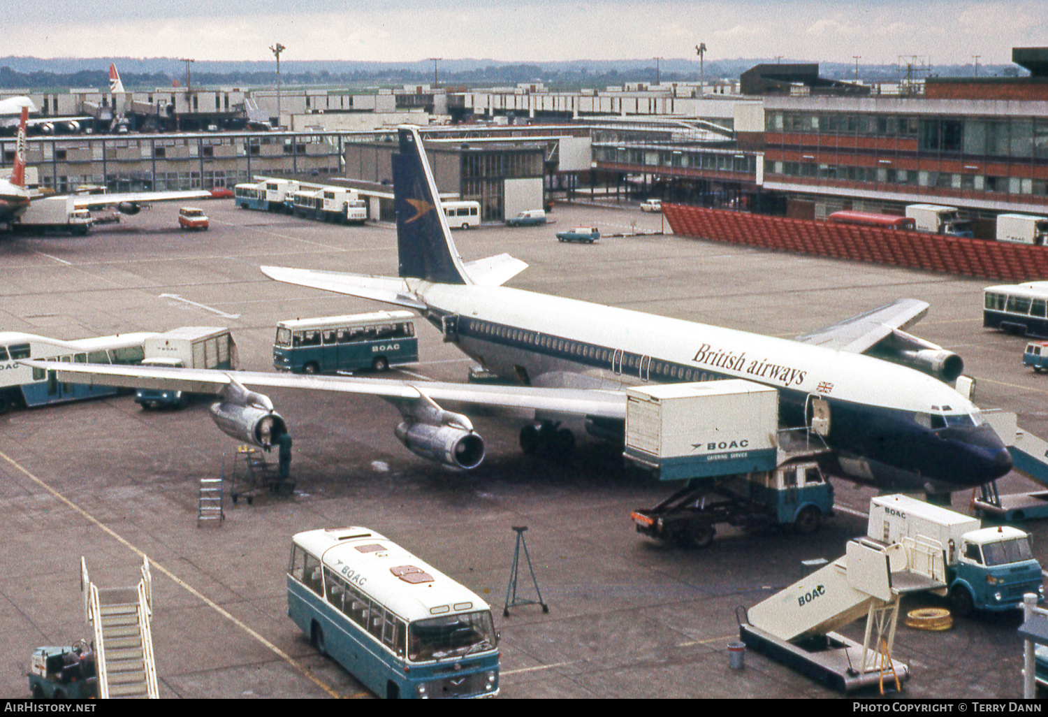 Aircraft Photo of G-ATZD | Boeing 707-365C | British Airways | AirHistory.net #679925