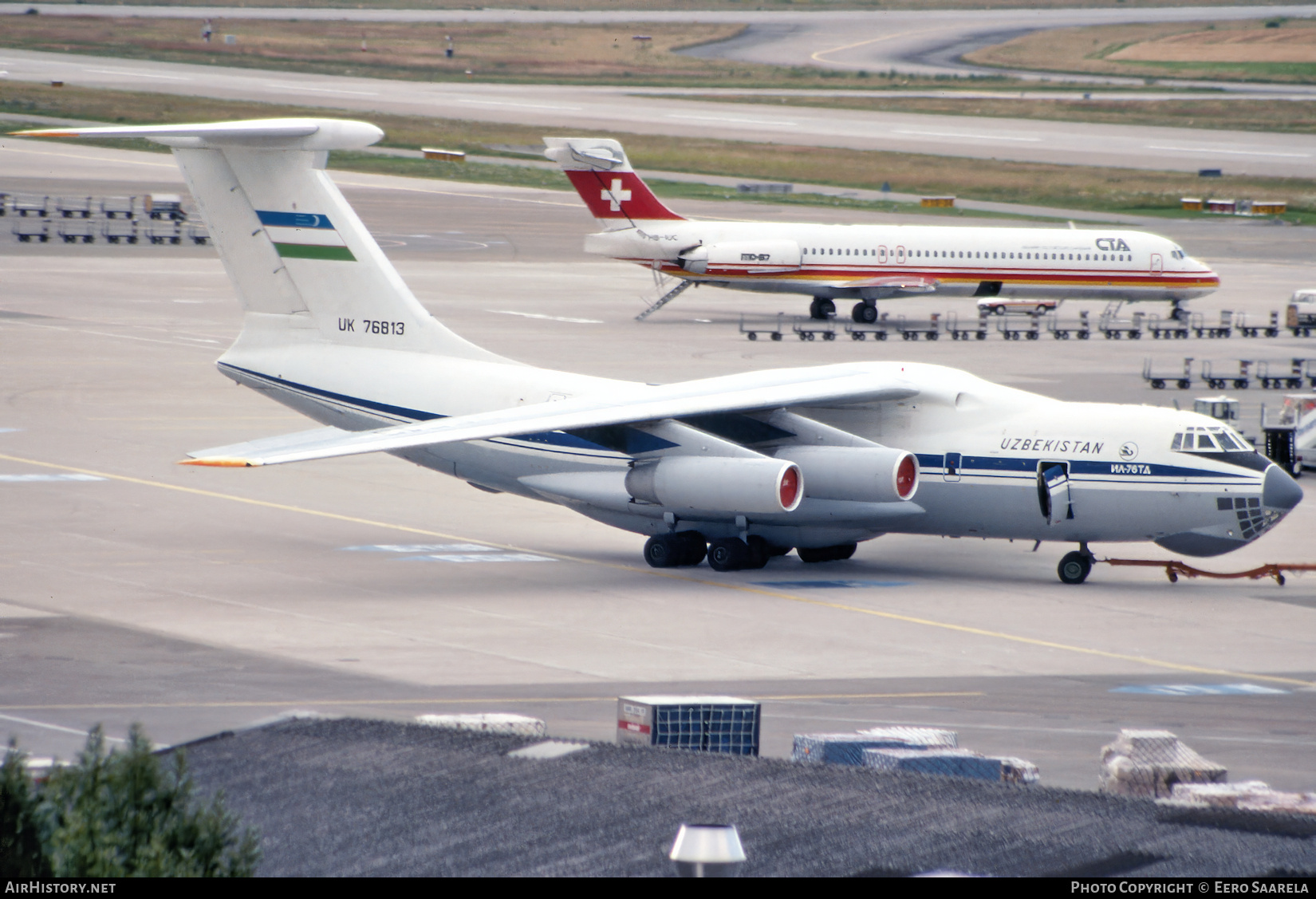 Aircraft Photo of UK-76813 | Ilyushin Il-76TD | Uzbekistan Airways | AirHistory.net #679949