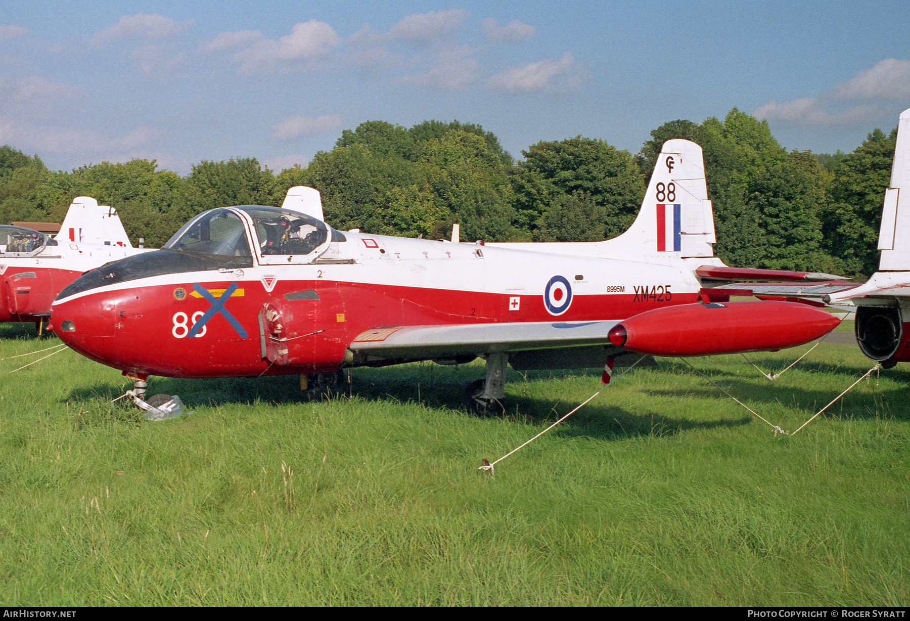 Aircraft Photo of XM425 / 8995M | Hunting P.84 Jet Provost T3A | UK - Air Force | AirHistory.net #679956
