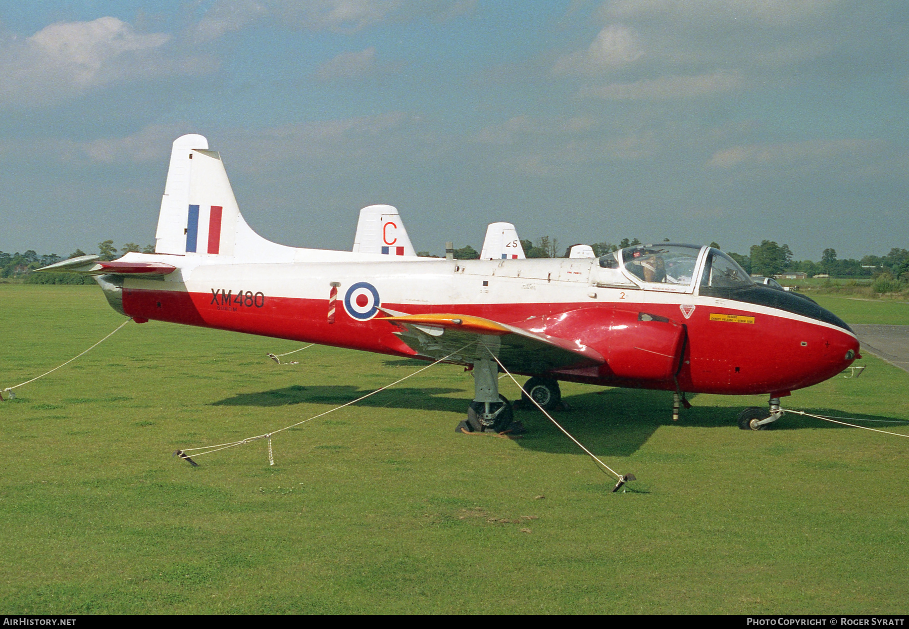 Aircraft Photo of XM480 / 8080M | Hunting P.84 Jet Provost T3 | UK - Air Force | AirHistory.net #679987