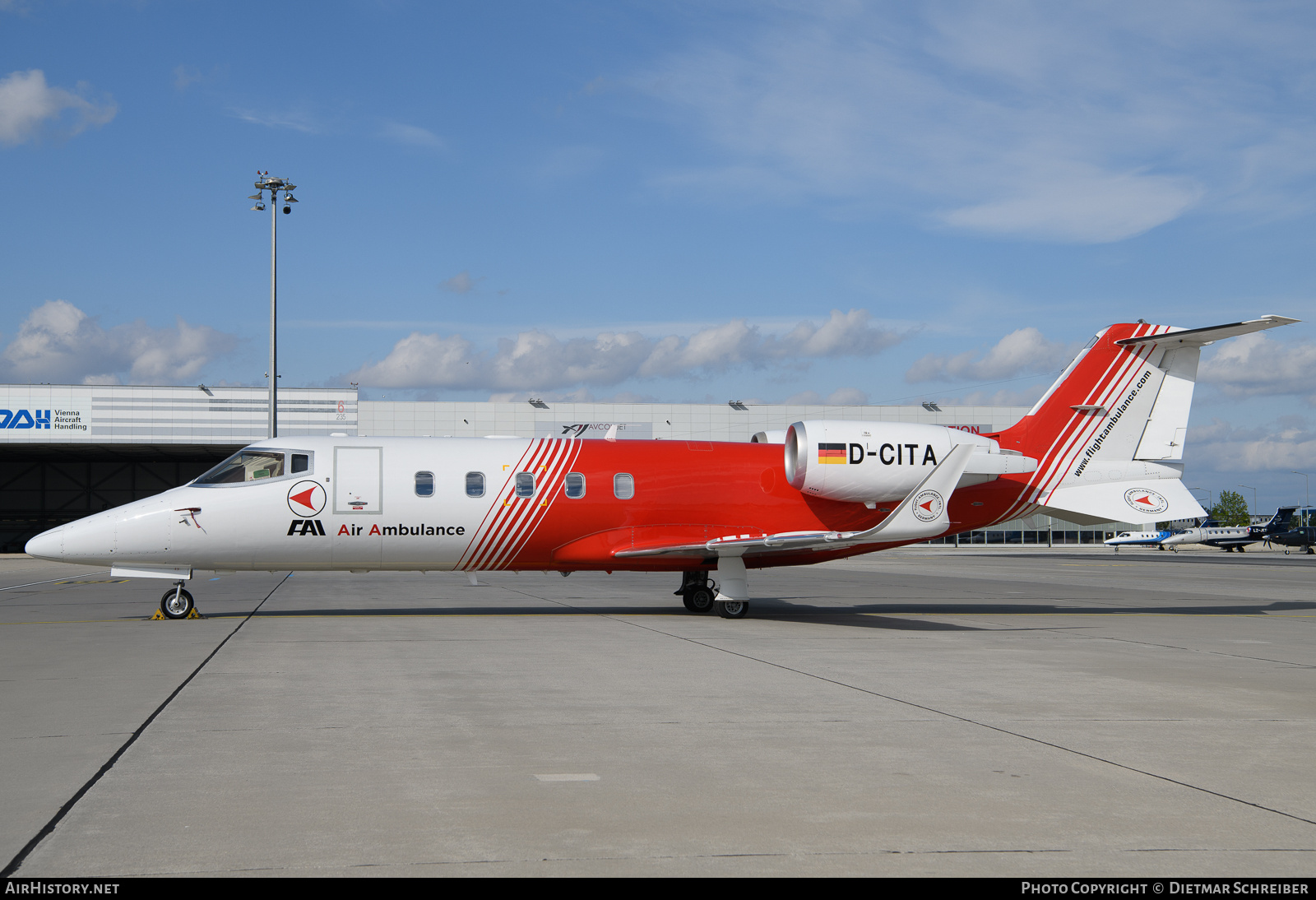 Aircraft Photo of D-CITA | Learjet 60 | FAI - Flight Ambulance International | AirHistory.net #679995