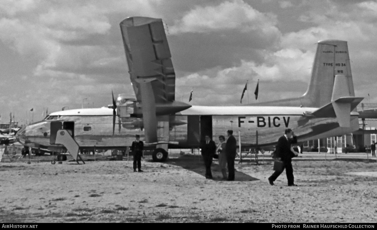 Aircraft Photo of F-BICV | Hurel-Dubois HD-34 | IGN - Institut Géographique National | AirHistory.net #680003