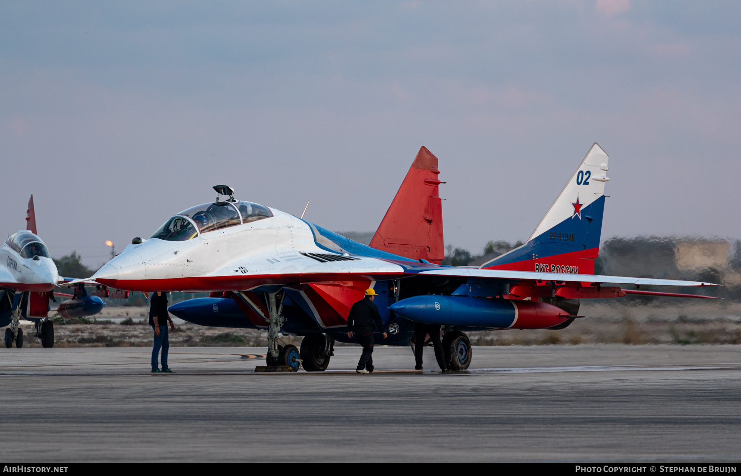 Aircraft Photo of RF-91946 | Mikoyan-Gurevich MiG-29UB (9-51) | Russia - Air Force | AirHistory.net #680004