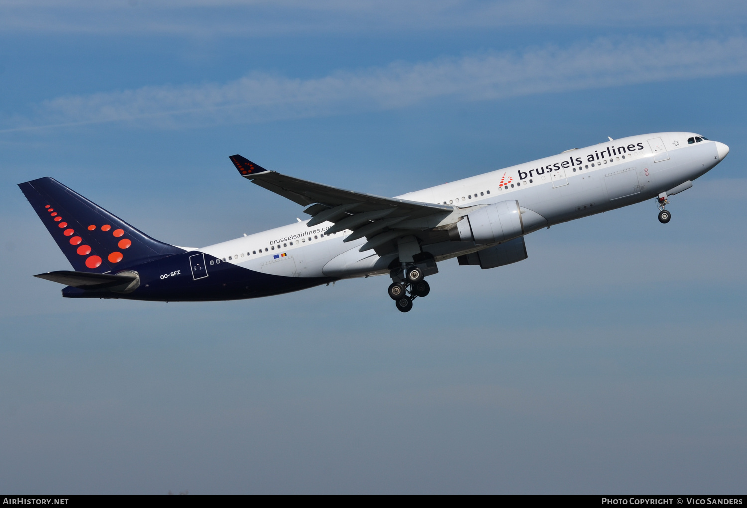 Aircraft Photo of OO-SFZ | Airbus A330-223 | Brussels Airlines | AirHistory.net #680007