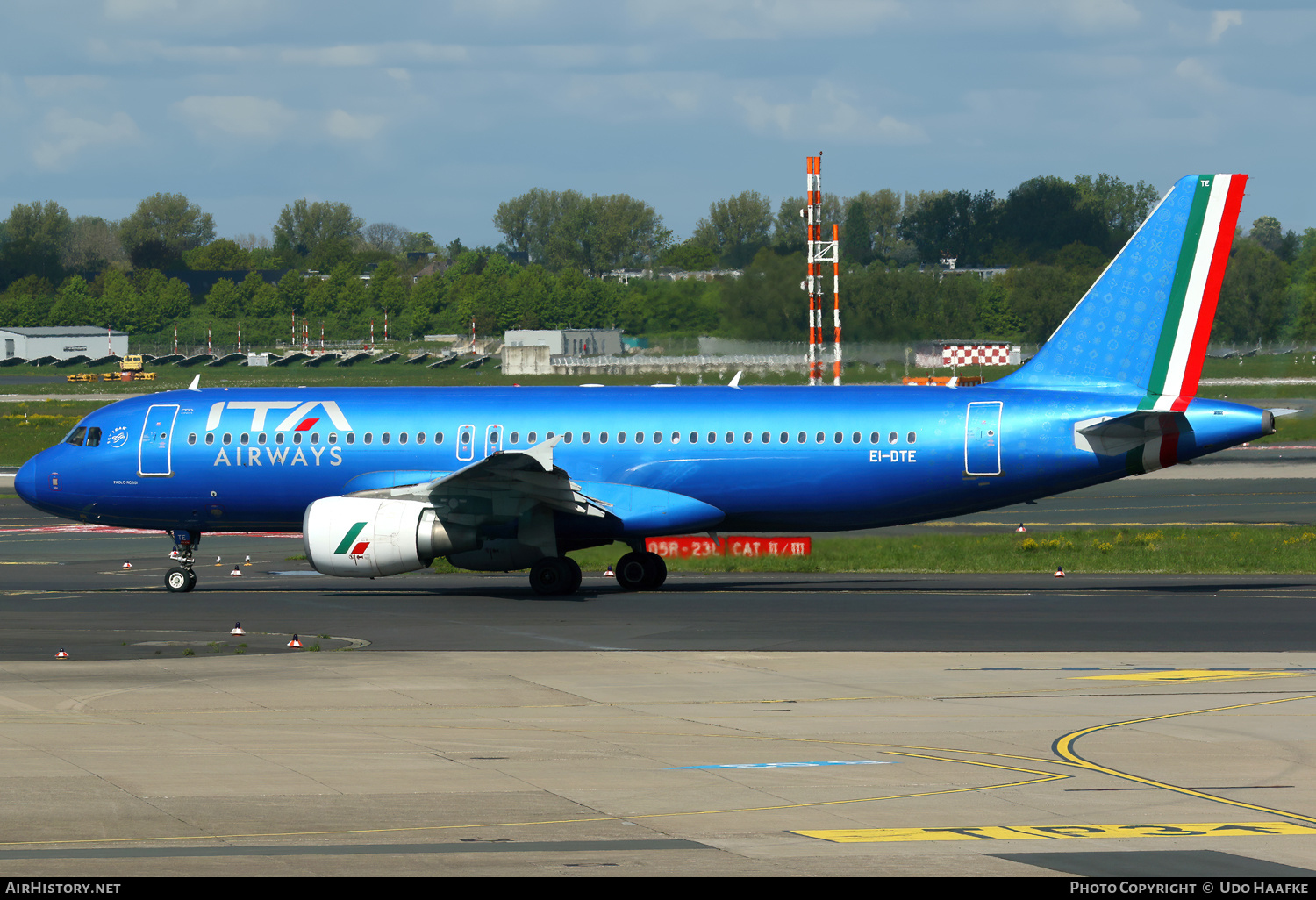 Aircraft Photo of EI-DTE | Airbus A320-216 | ITA Airways | AirHistory.net #680015