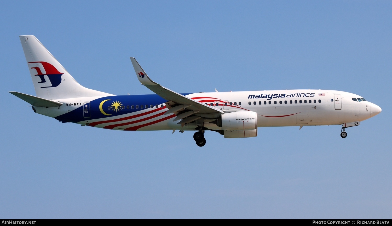 Aircraft Photo of 9M-MXX | Boeing 737-8H6 | Malaysia Airlines | AirHistory.net #680026