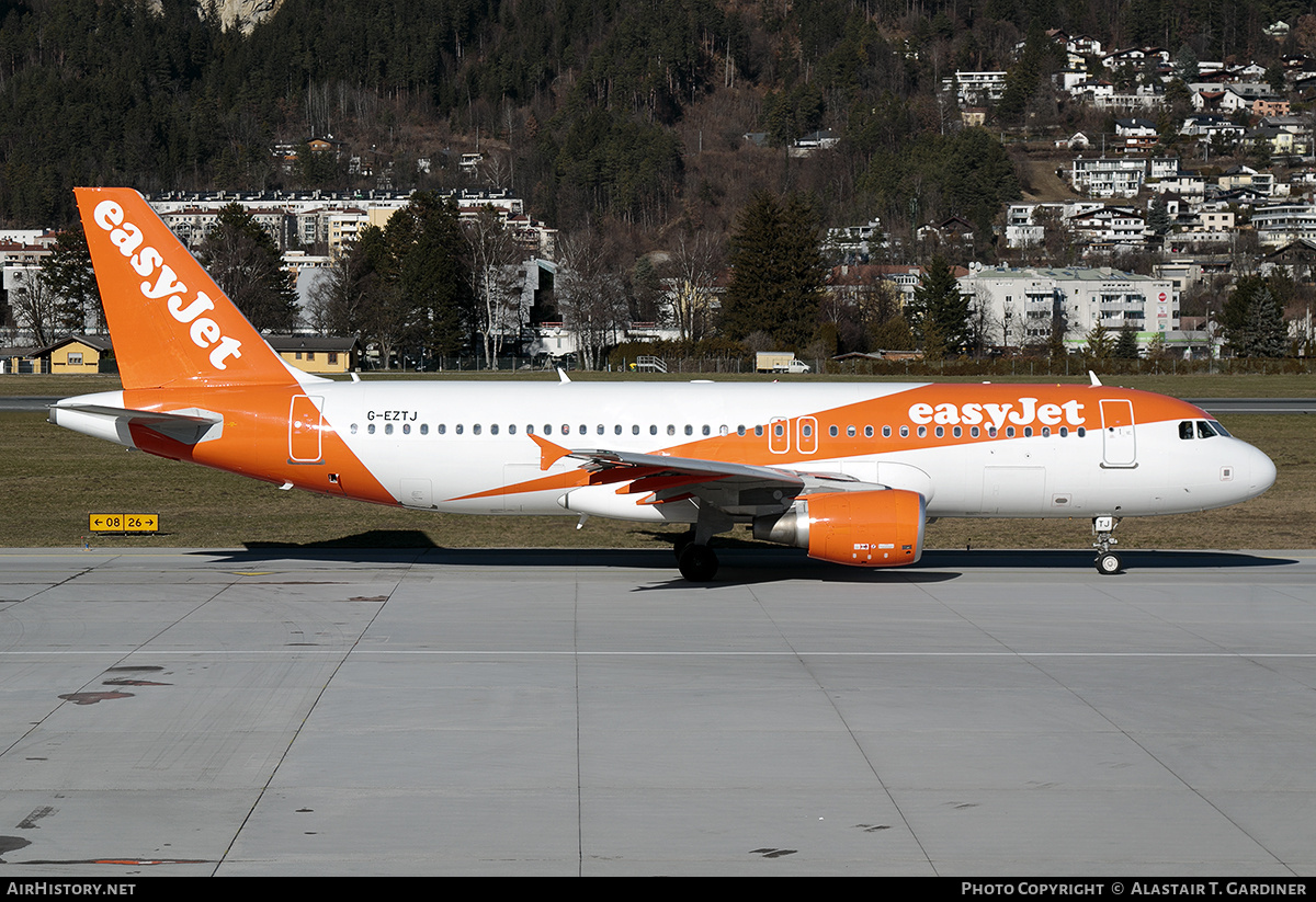 Aircraft Photo of G-EZTJ | Airbus A320-214 | EasyJet | AirHistory.net #680035