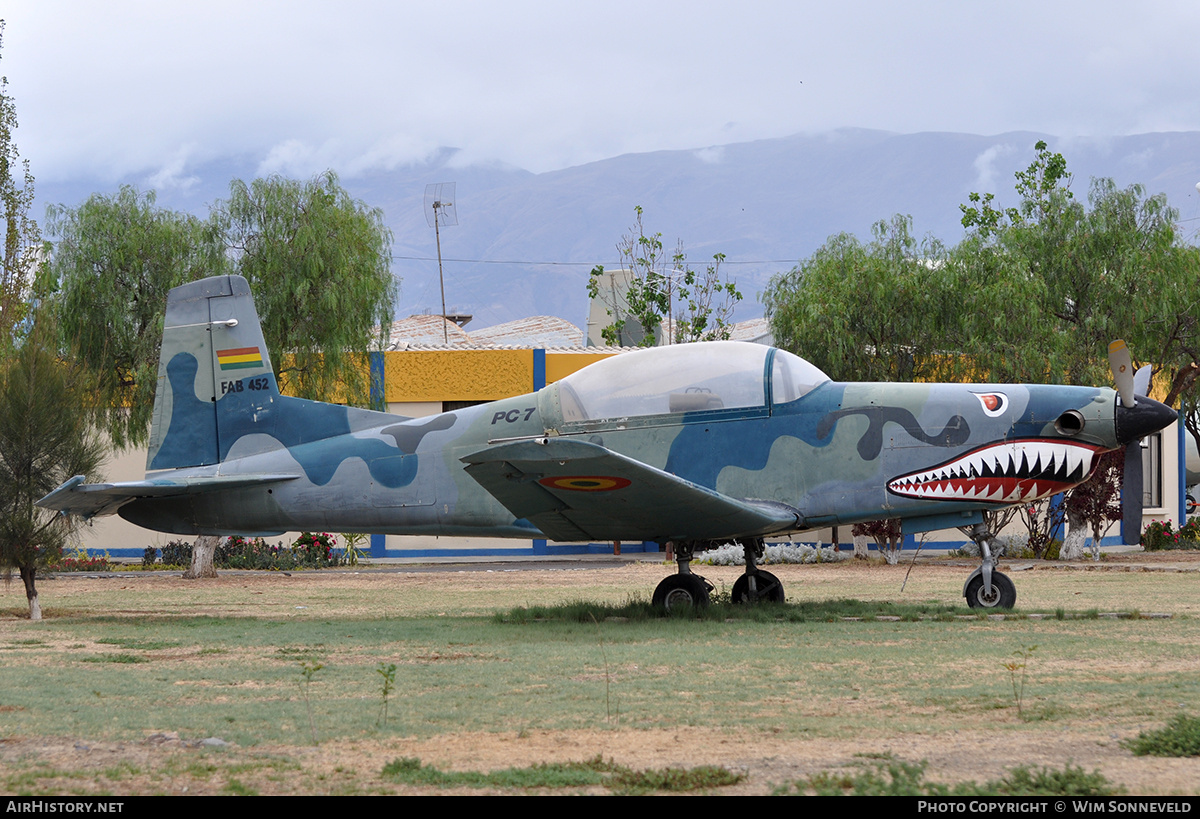 Aircraft Photo of FAB-452 | Pilatus PC-7 | Bolivia - Air Force | AirHistory.net #680045