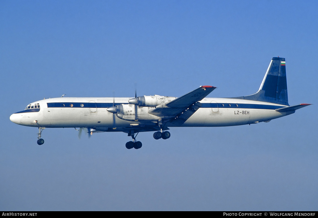 Aircraft Photo of LZ-BEH | Ilyushin Il-18Gr | Balkan - Bulgarian Airlines Cargo | AirHistory.net #680050