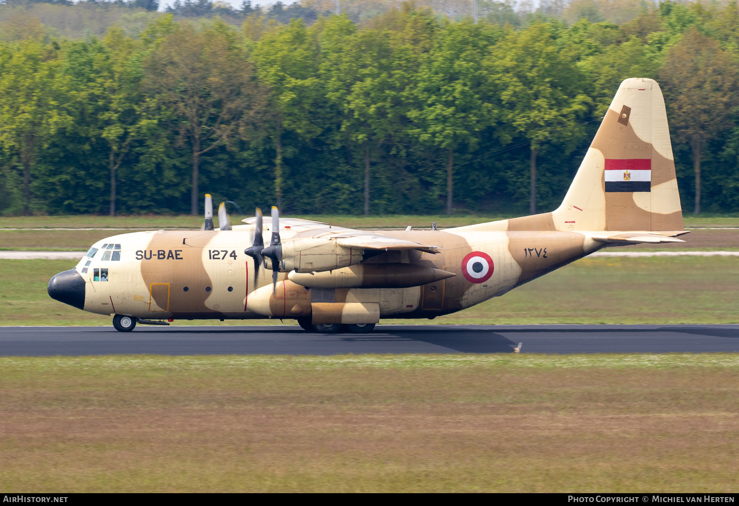 Aircraft Photo of 1274 / ۱۲۷٤ | Lockheed C-130H Hercules | Egypt - Air Force | AirHistory.net #680055
