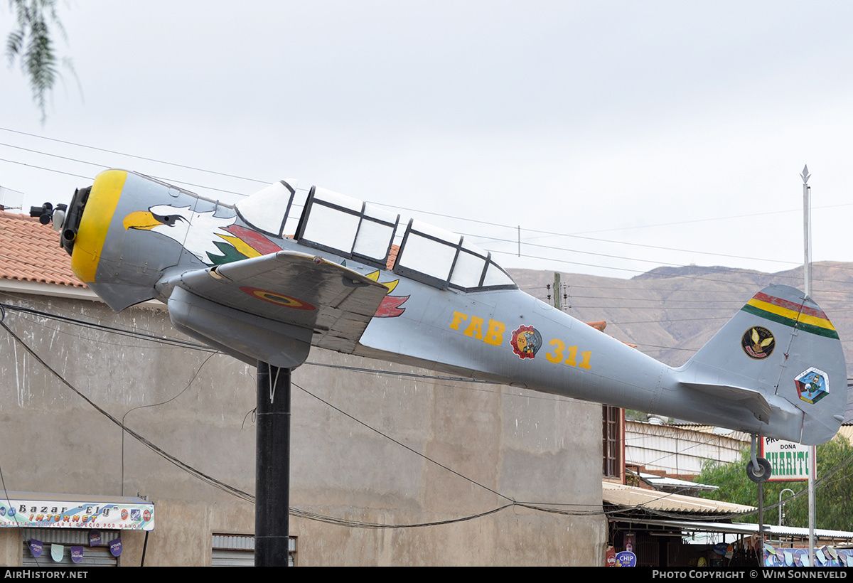 Aircraft Photo of FAB-311 | Curtiss-Wright CW-22B Falcon | Bolivia - Air Force | AirHistory.net #680059