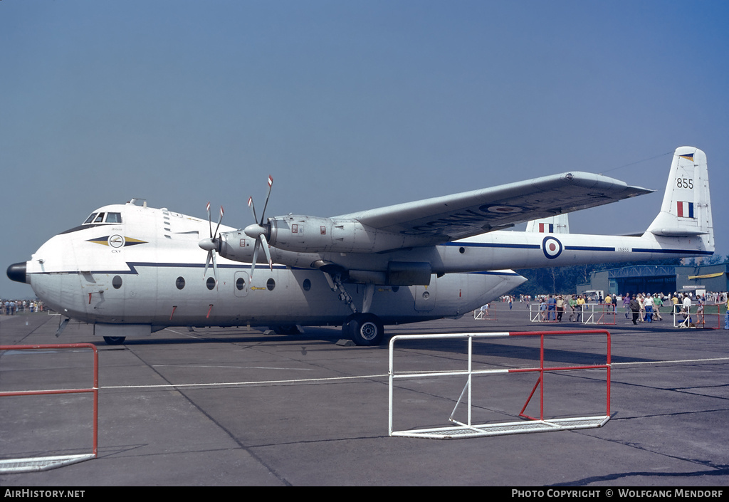 Aircraft Photo of XN855 | Armstrong Whitworth AW-660 Argosy E.1 | UK - Air Force | AirHistory.net #680061