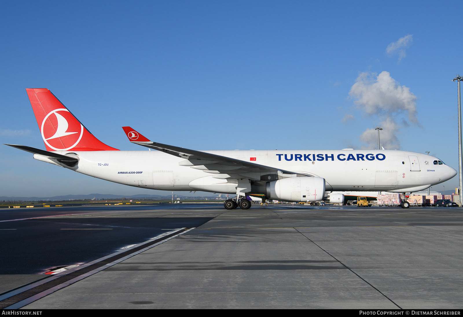 Aircraft Photo of TC-JOU | Airbus A330-243F | Turkish Airlines Cargo | AirHistory.net #680064