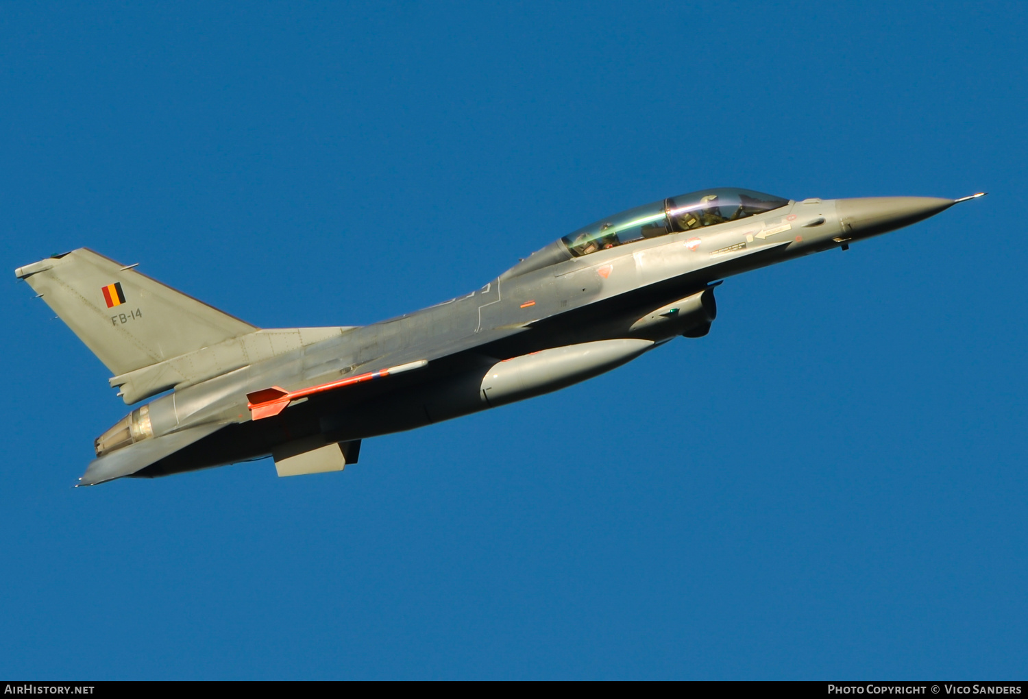 Aircraft Photo of FB-14 | General Dynamics F-16BM Fighting Falcon | Belgium - Air Force | AirHistory.net #680089