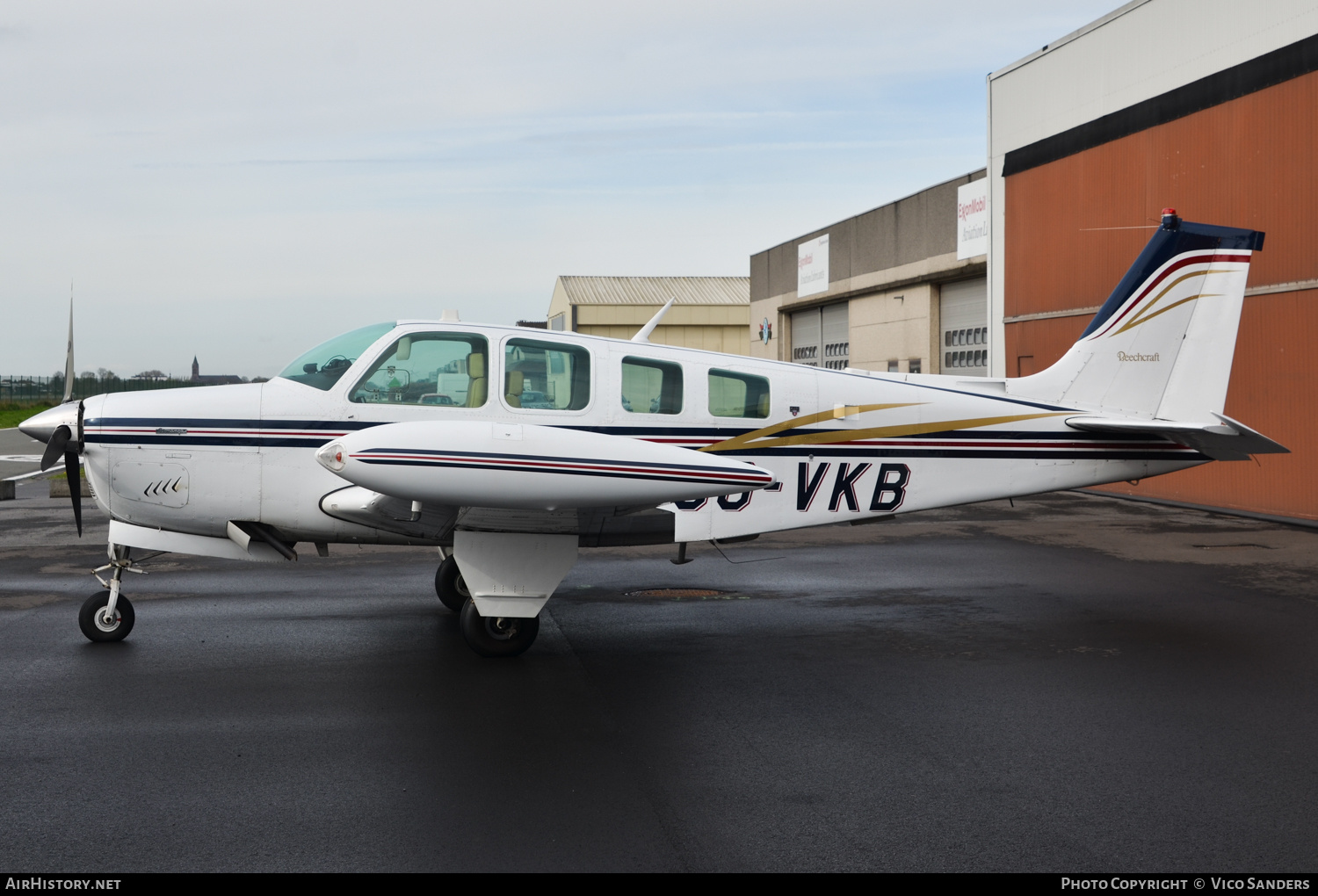 Aircraft Photo of OO-VKB | Beech A36 Bonanza | AirHistory.net #680096