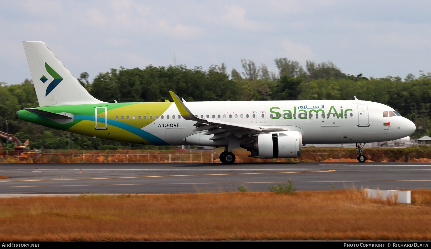 Aircraft Photo of A4O-OVF | Airbus A320-251N | Salam Air | AirHistory.net #680097