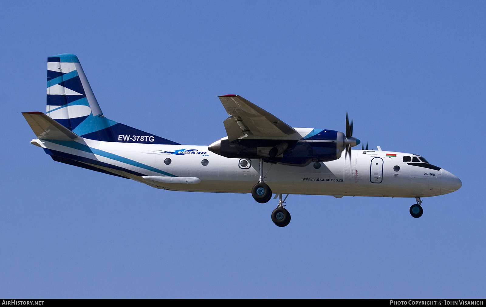 Aircraft Photo of EW-378TG | Antonov An-26B | Vulkan Air | AirHistory.net #680119