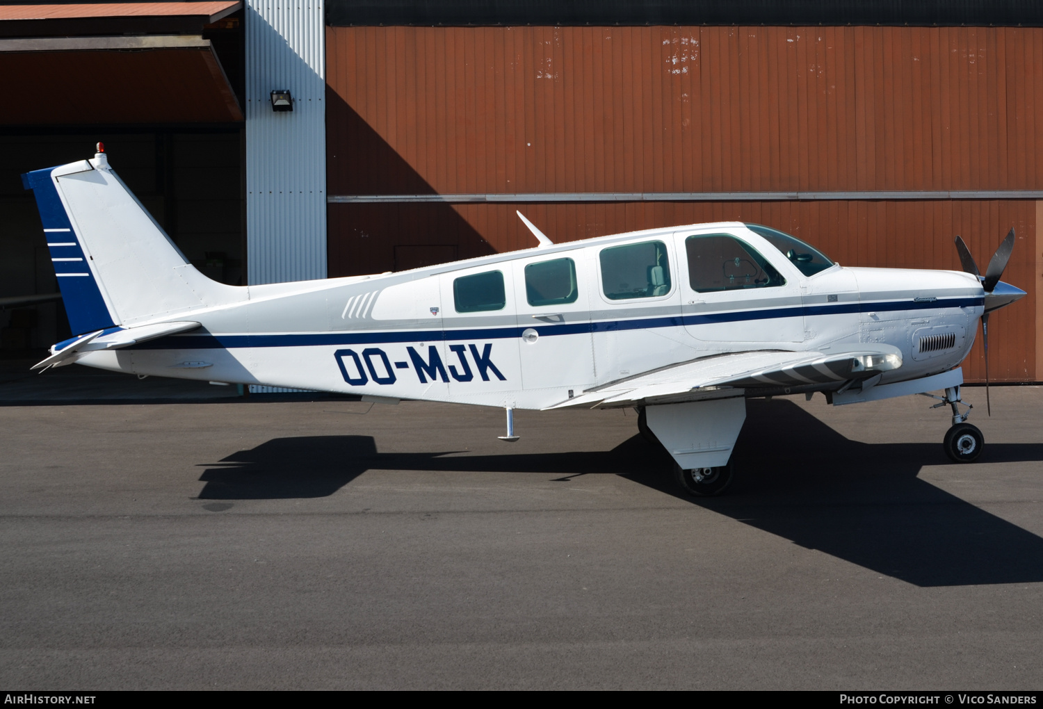 Aircraft Photo of OO-MJK | Beech A36 Bonanza | AirHistory.net #680129