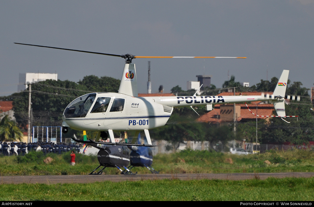Aircraft Photo of PB-001 | Robinson R-44 Raven II | Bolivia - Police | AirHistory.net #680133