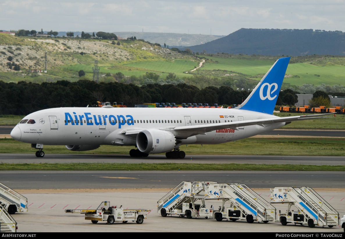 Aircraft Photo of EC-MOM | Boeing 787-8 Dreamliner | Air Europa | AirHistory.net #680135