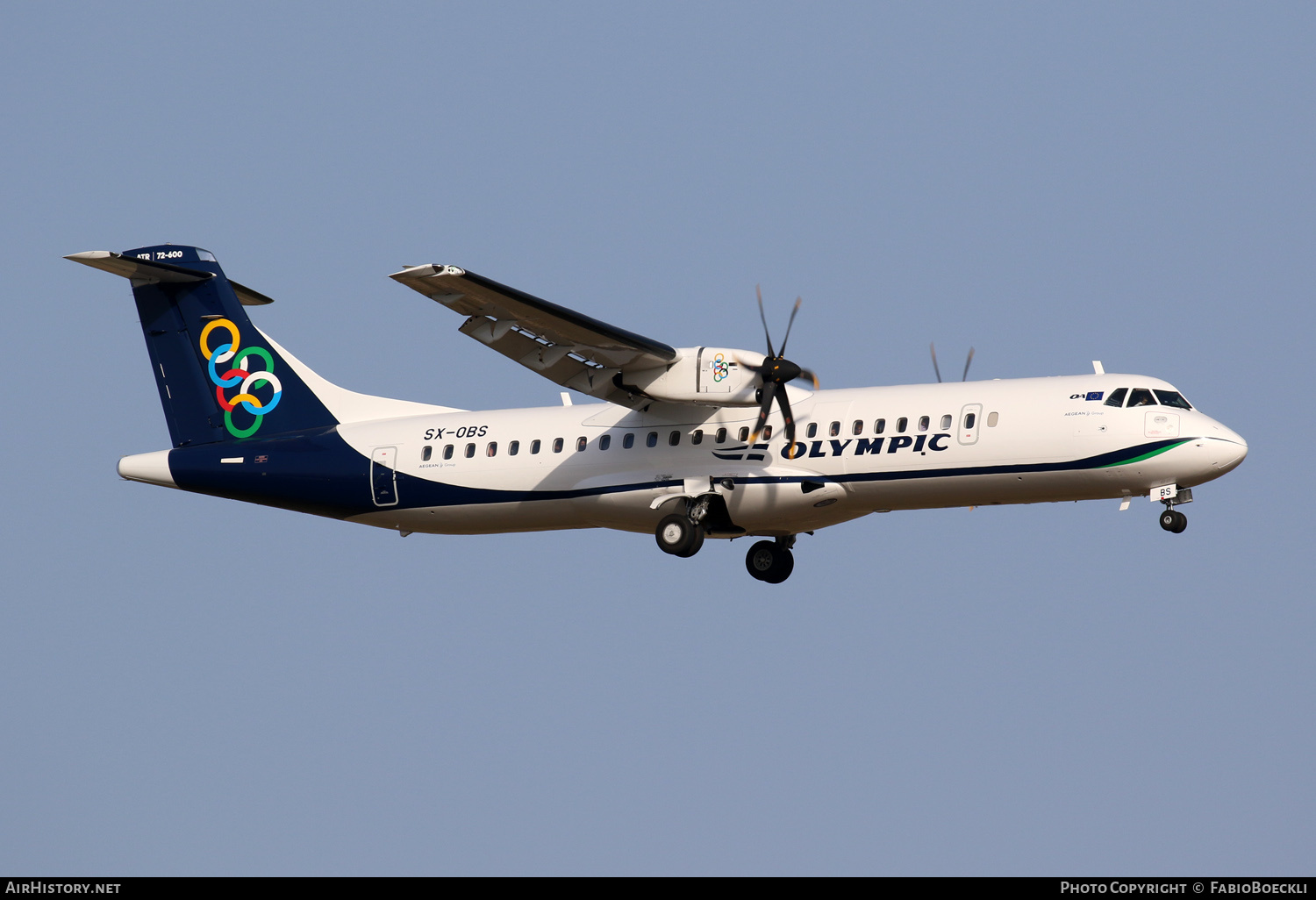 Aircraft Photo of SX-OBS | ATR ATR-72-600 (ATR-72-212A) | Olympic | AirHistory.net #680149