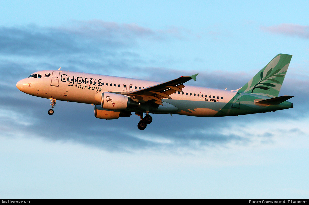 Aircraft Photo of 5B-DDR | Airbus A320-214 | Cyprus Airways | AirHistory.net #680155