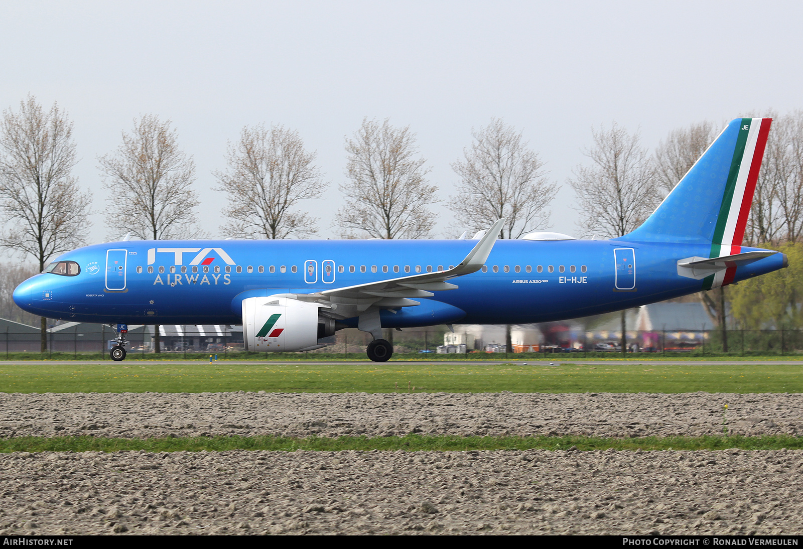 Aircraft Photo of EI-HJE | Airbus A320-271N | ITA Airways | AirHistory.net #680170