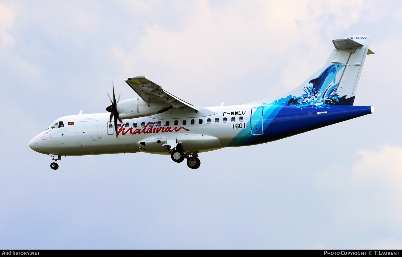 Aircraft Photo of F-WWLU | ATR ATR-42-600 | Maldivian | AirHistory.net #680191