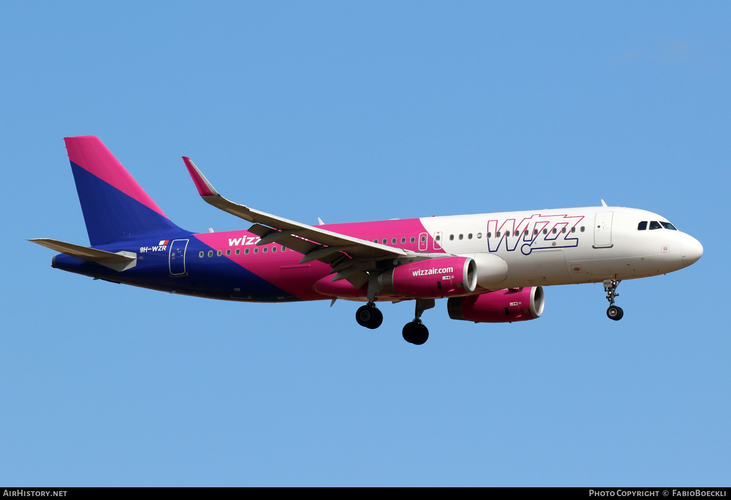 Aircraft Photo of 9H-WZR | Airbus A320-232 | Wizz Air | AirHistory.net #680197
