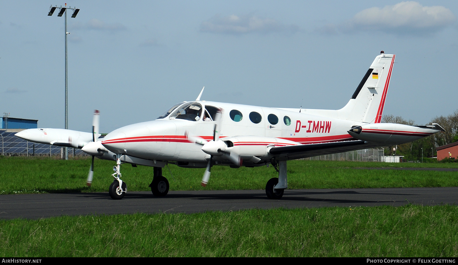 Aircraft Photo of D-IMHW | Cessna 340A | AirHistory.net #680198