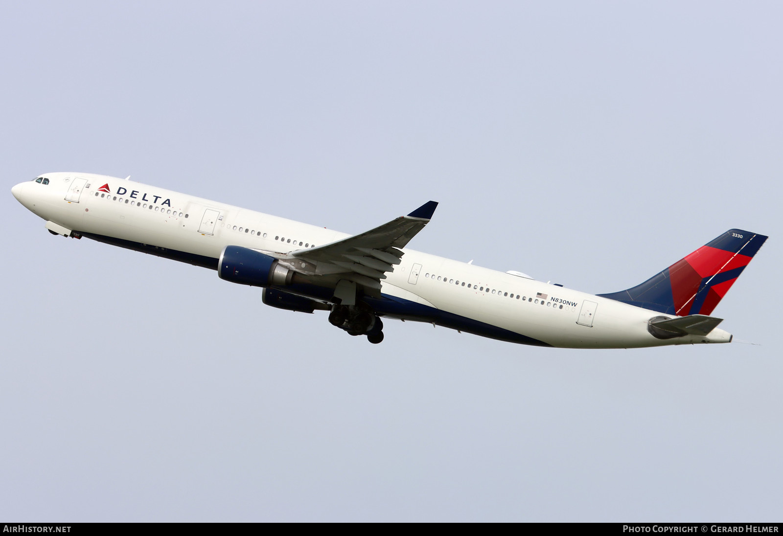 Aircraft Photo of N830NW | Airbus A330-302 | Delta Air Lines | AirHistory.net #680224
