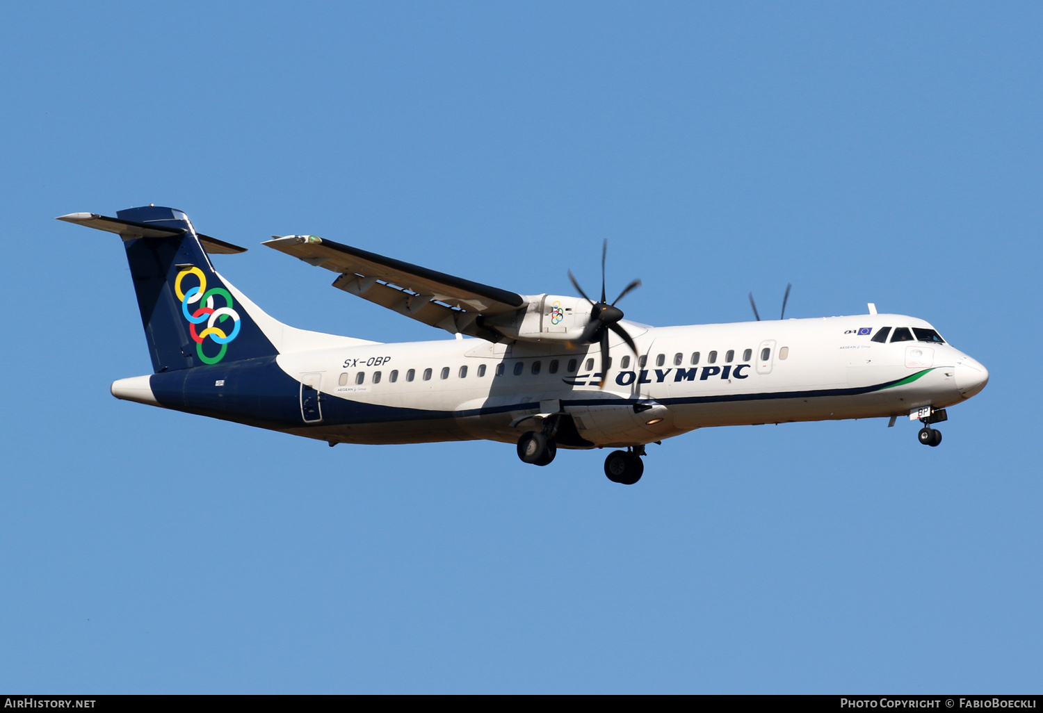 Aircraft Photo of SX-OBP | ATR ATR-72-600 (ATR-72-212A) | Olympic | AirHistory.net #680225