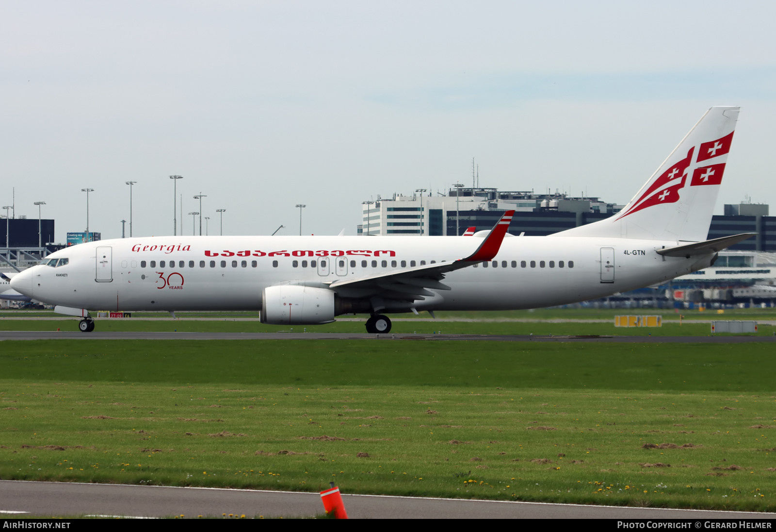 Aircraft Photo of 4L-GTN | Boeing 737-883 | Georgian Airways | AirHistory.net #680228