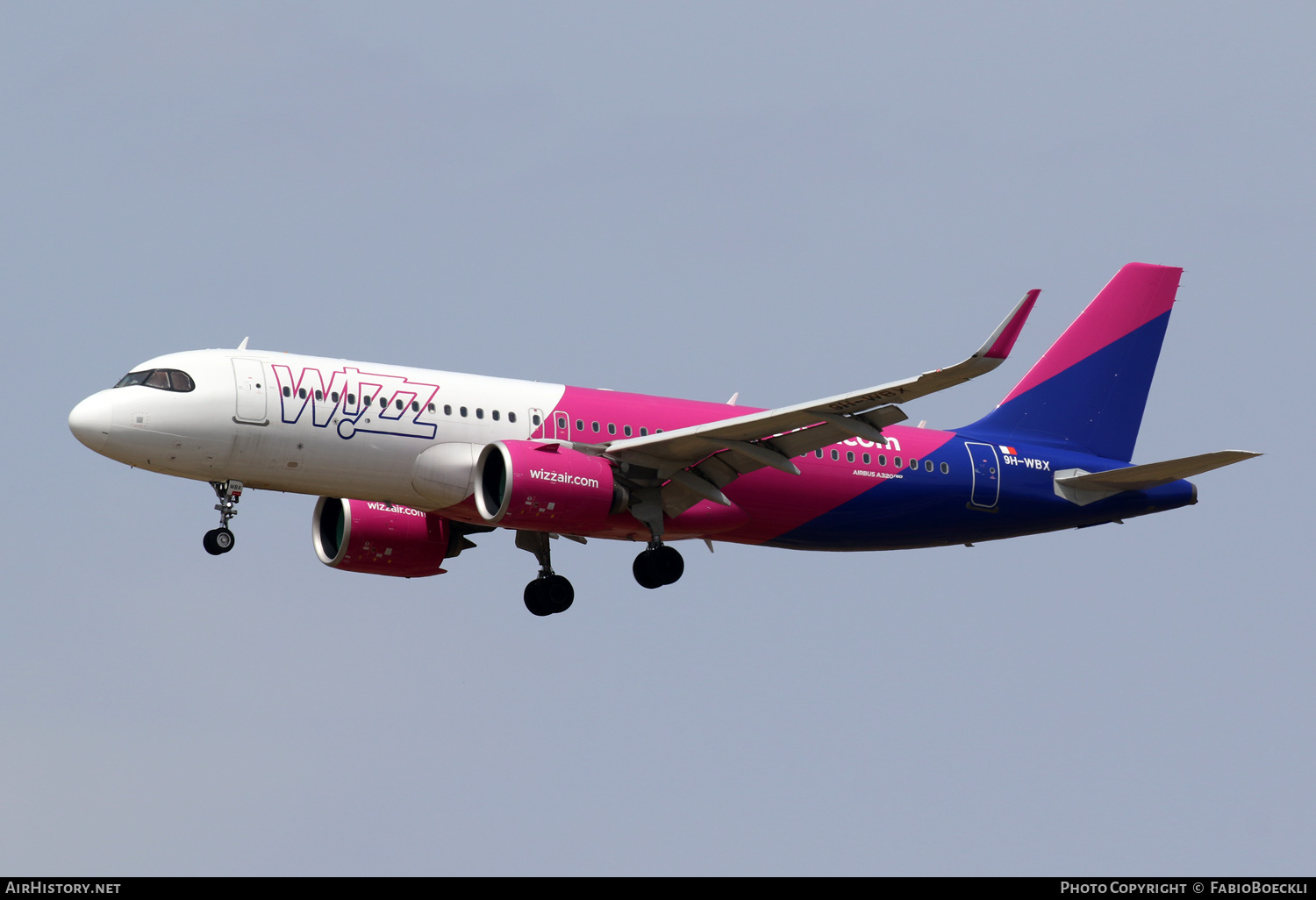 Aircraft Photo of 9H-WBX | Airbus A320-271N | Wizz Air | AirHistory.net #680234