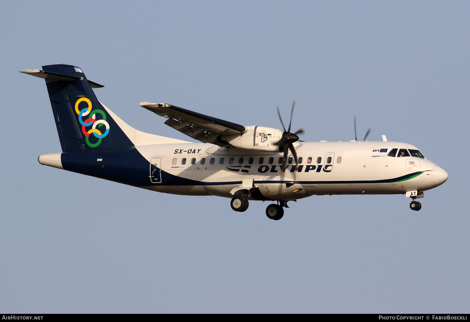 Aircraft Photo of SX-OAY | ATR ATR-42-600 | Olympic | AirHistory.net #680242
