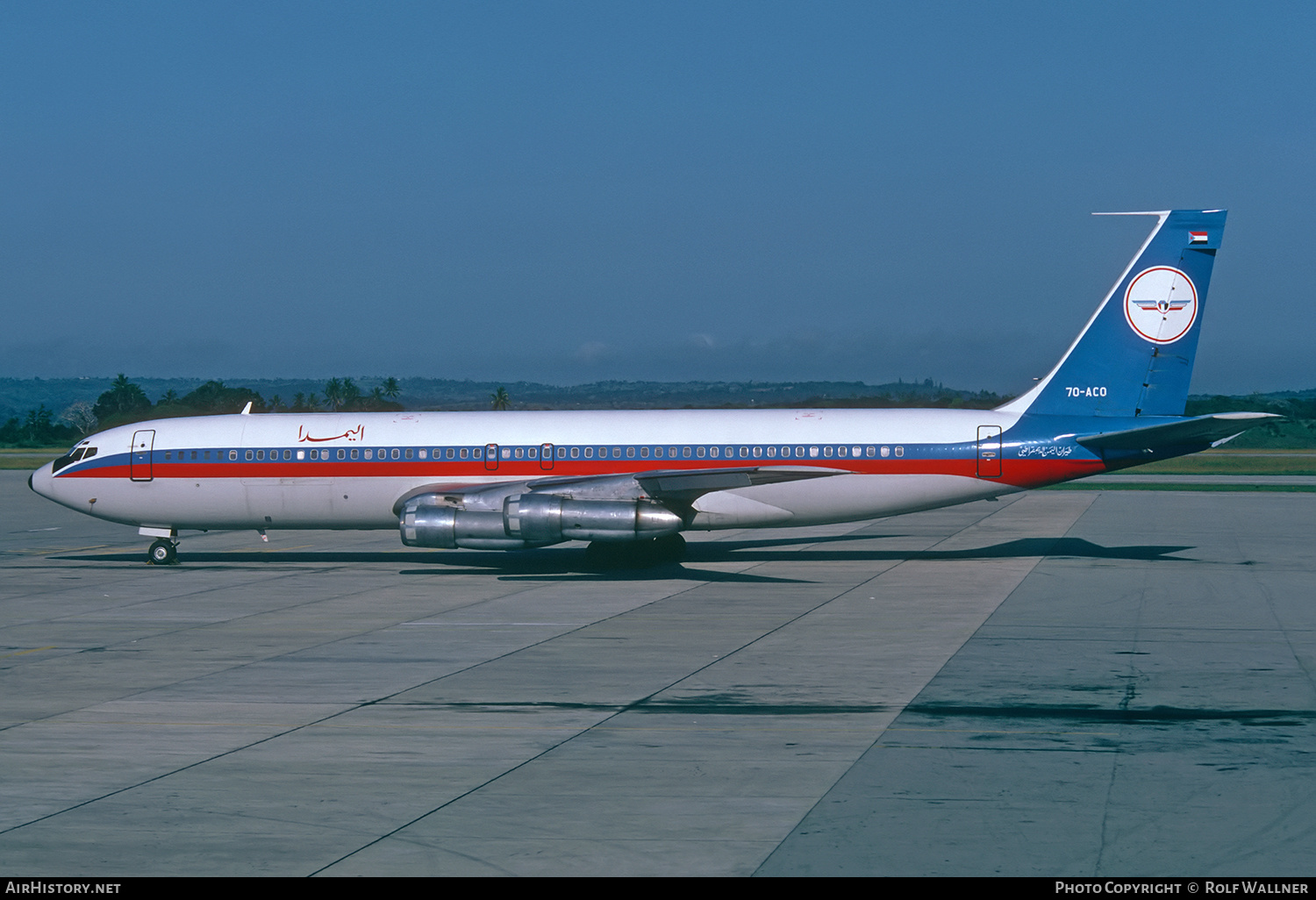 Aircraft Photo of 7O-ACO | Boeing 707-336C | Alyemda | AirHistory.net #680249