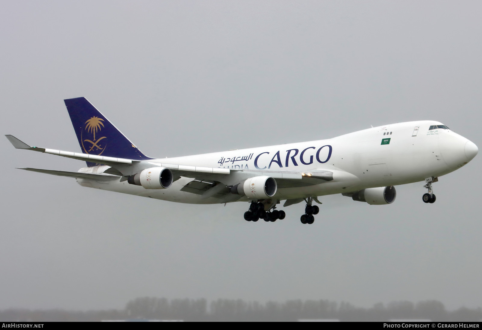 Aircraft Photo of 9H-AKJ | Boeing 747-412 | Saudi Arabian Airlines Cargo | AirHistory.net #680280